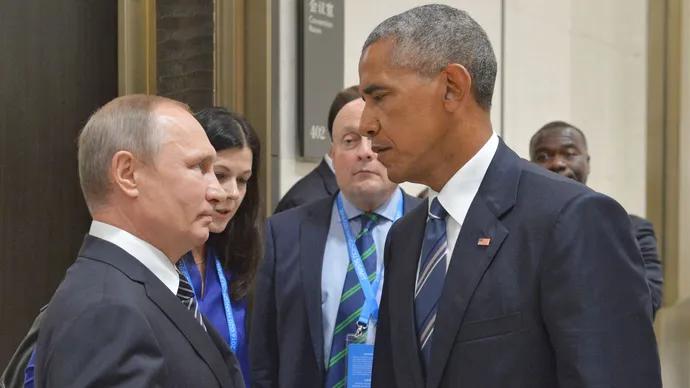 Vladimi Putin Barak Obama